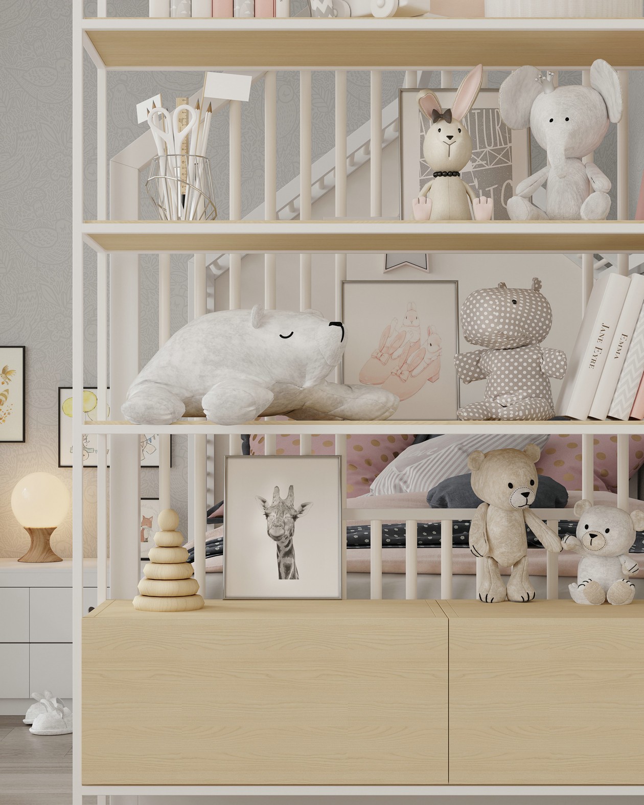 乌克兰上城 130平简约空间设计-10