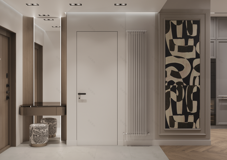 开放式概念起居与厨房空间设计丨亚美尼亚-9