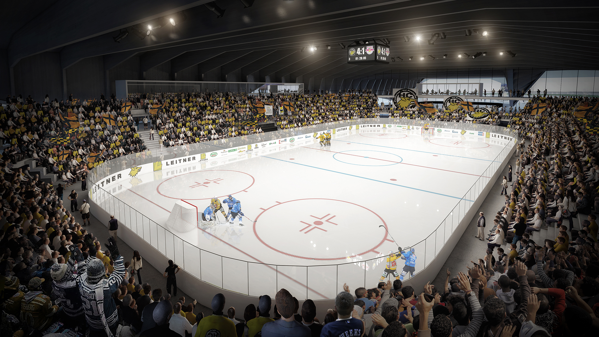 Hockey Stadium Bruneck Bruneck Peter Pichler Architecture-0