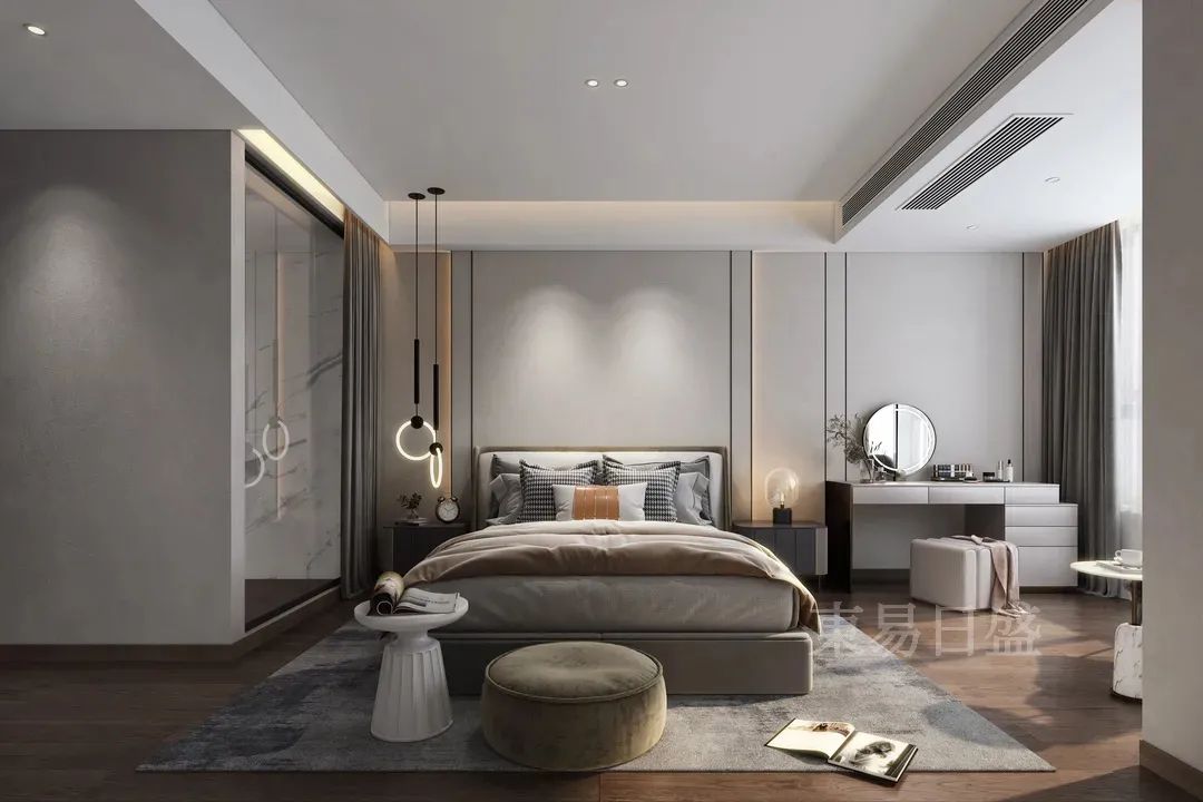 案例首发|万科紫台330㎡、闹中取静，繁华城市内的温馨之居-35