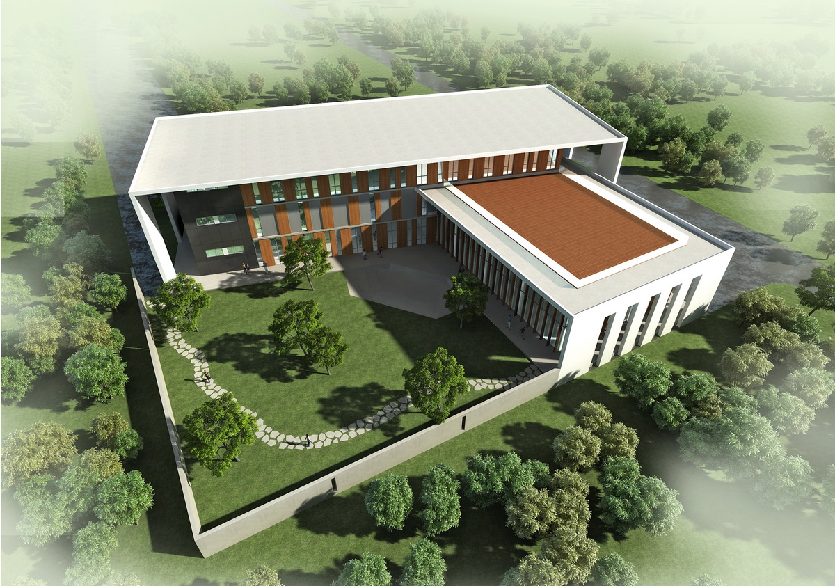   广西中盛建筑设计有限公司（非亚建筑工作室）丨广西贺州市 平桂档案馆  建筑设计  丨中国广西-7