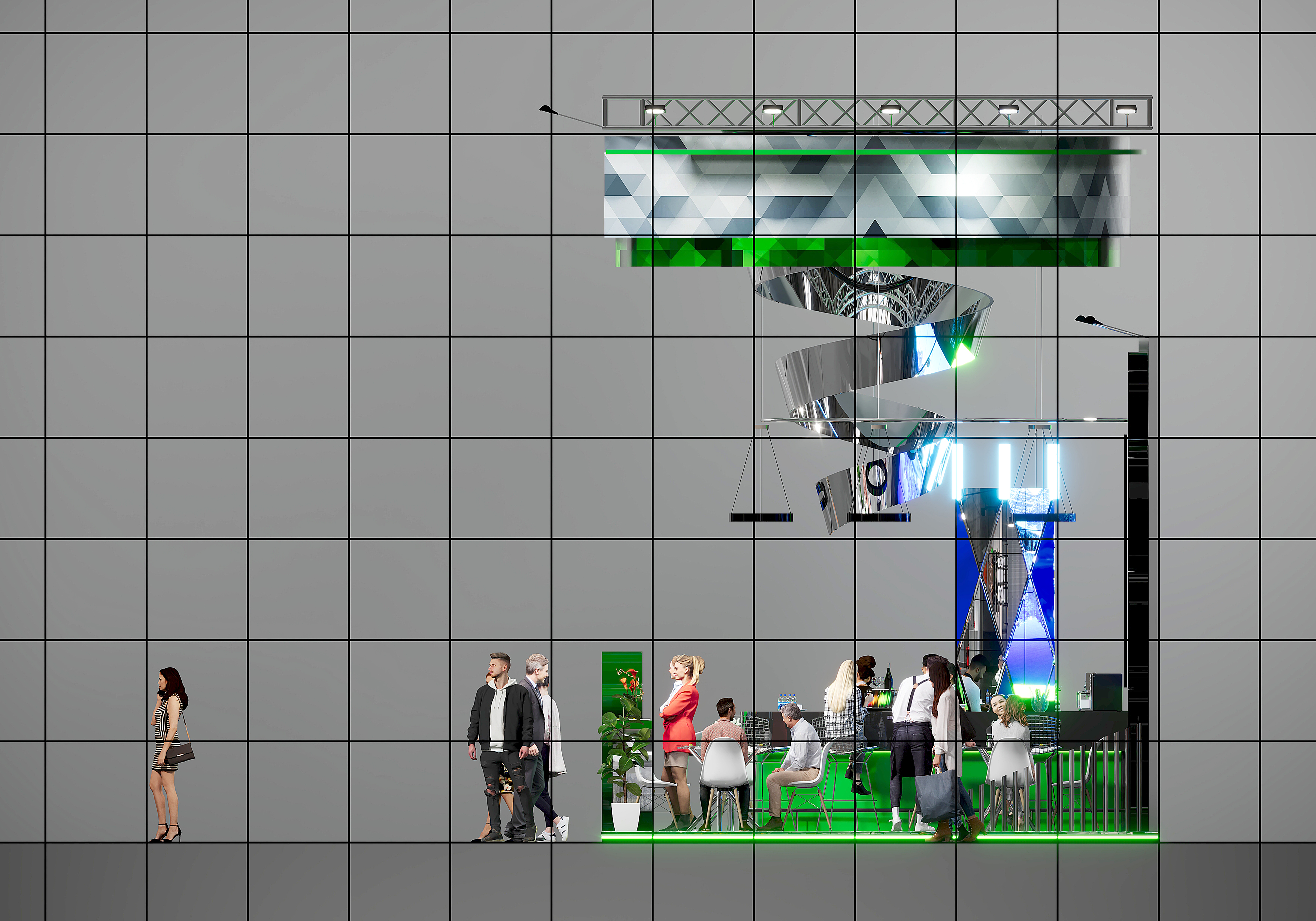 GREEN LIFE展览展示架设计丨俄罗斯莫斯科丨Michail Koznev-35