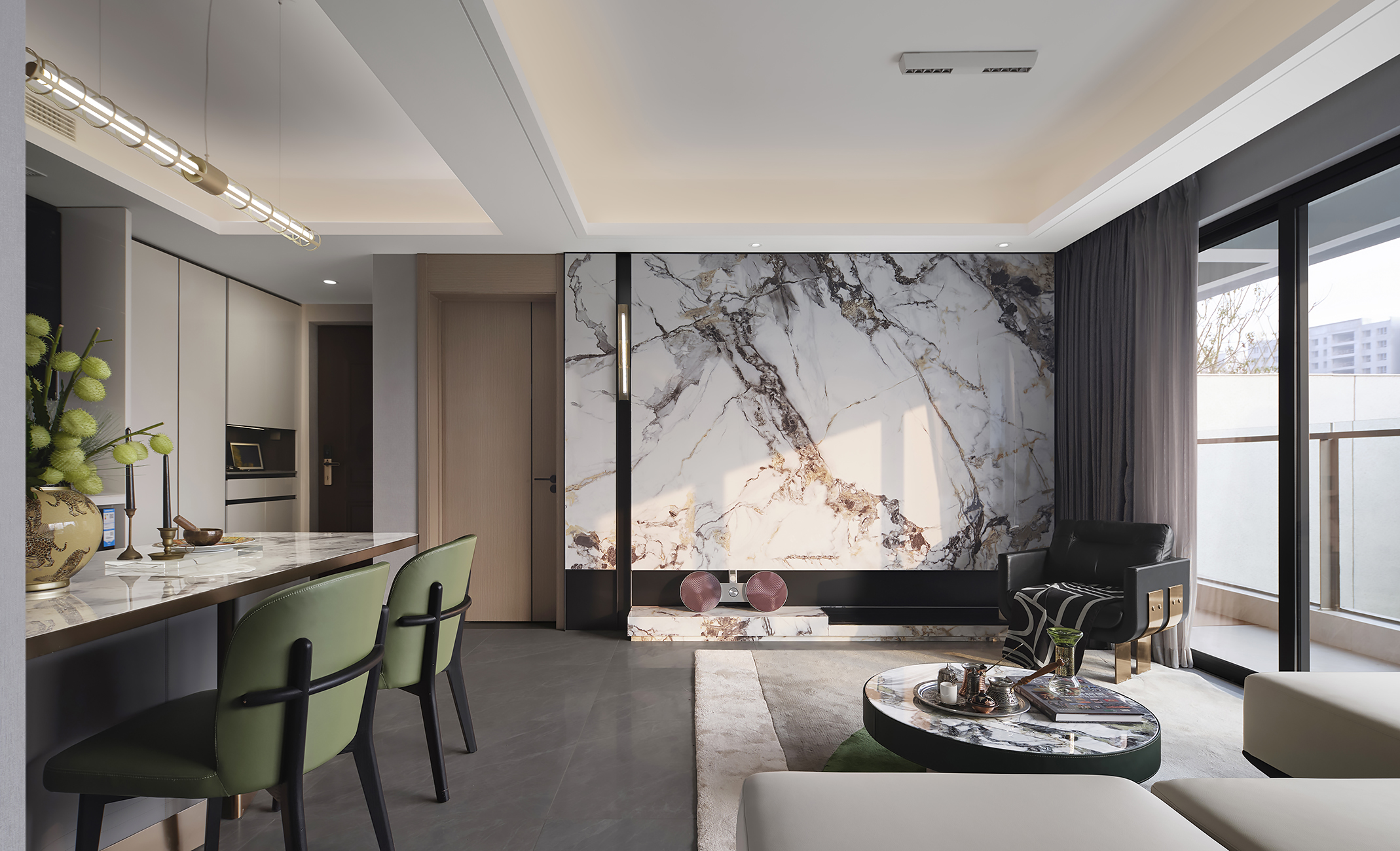 重庆万科璞园样板房丨中国重庆丨深圳 GNU 金秋设计-16