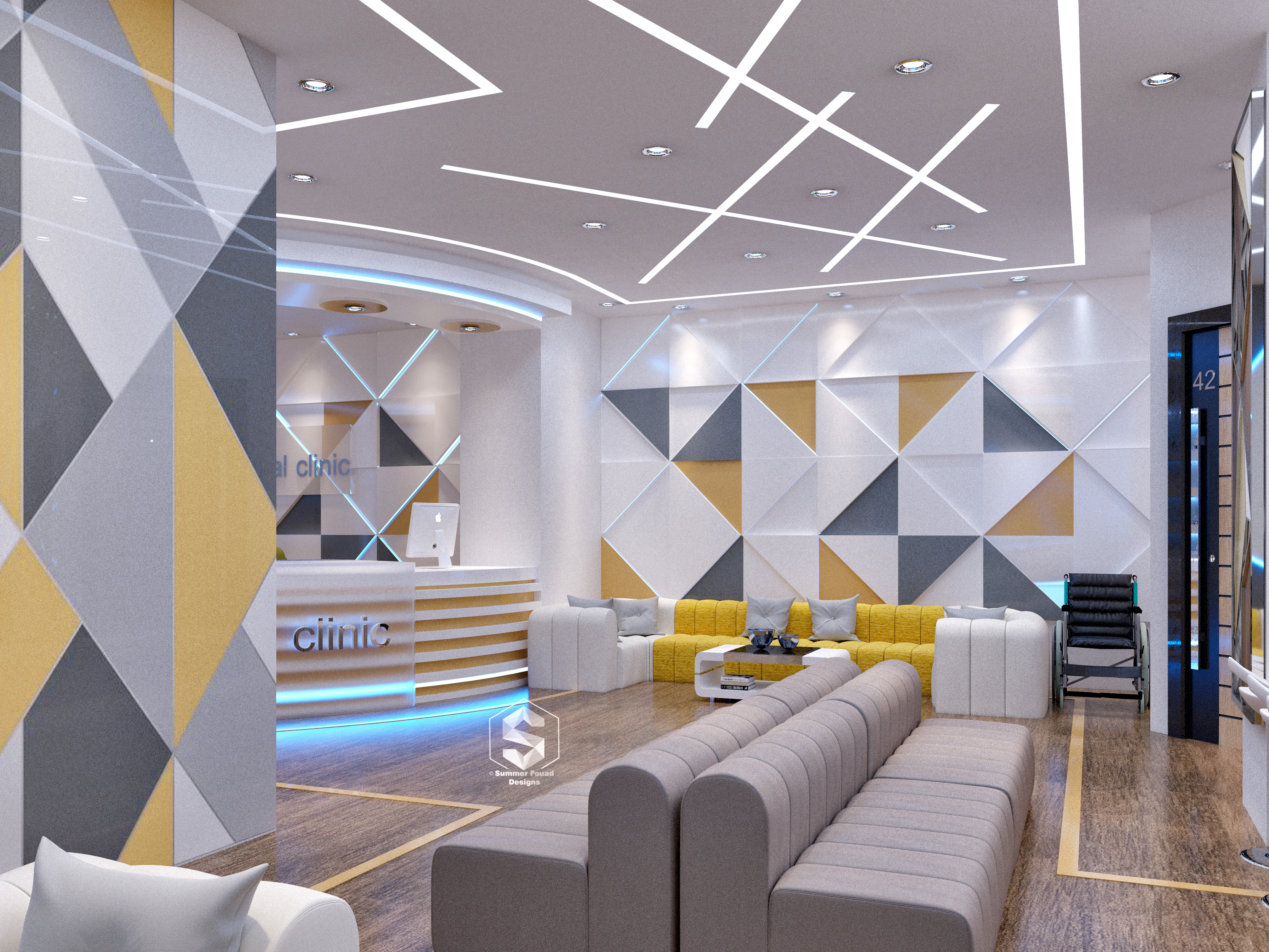 Clinic office interior design-0