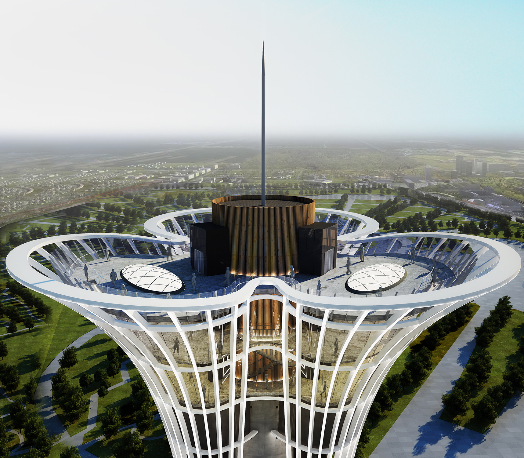 2016 年安塔利亚世博会塔 | 儿童与花的主题地标-16