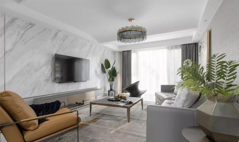 盘锦楚航装饰现代风格装修效果惊艳亮相-2