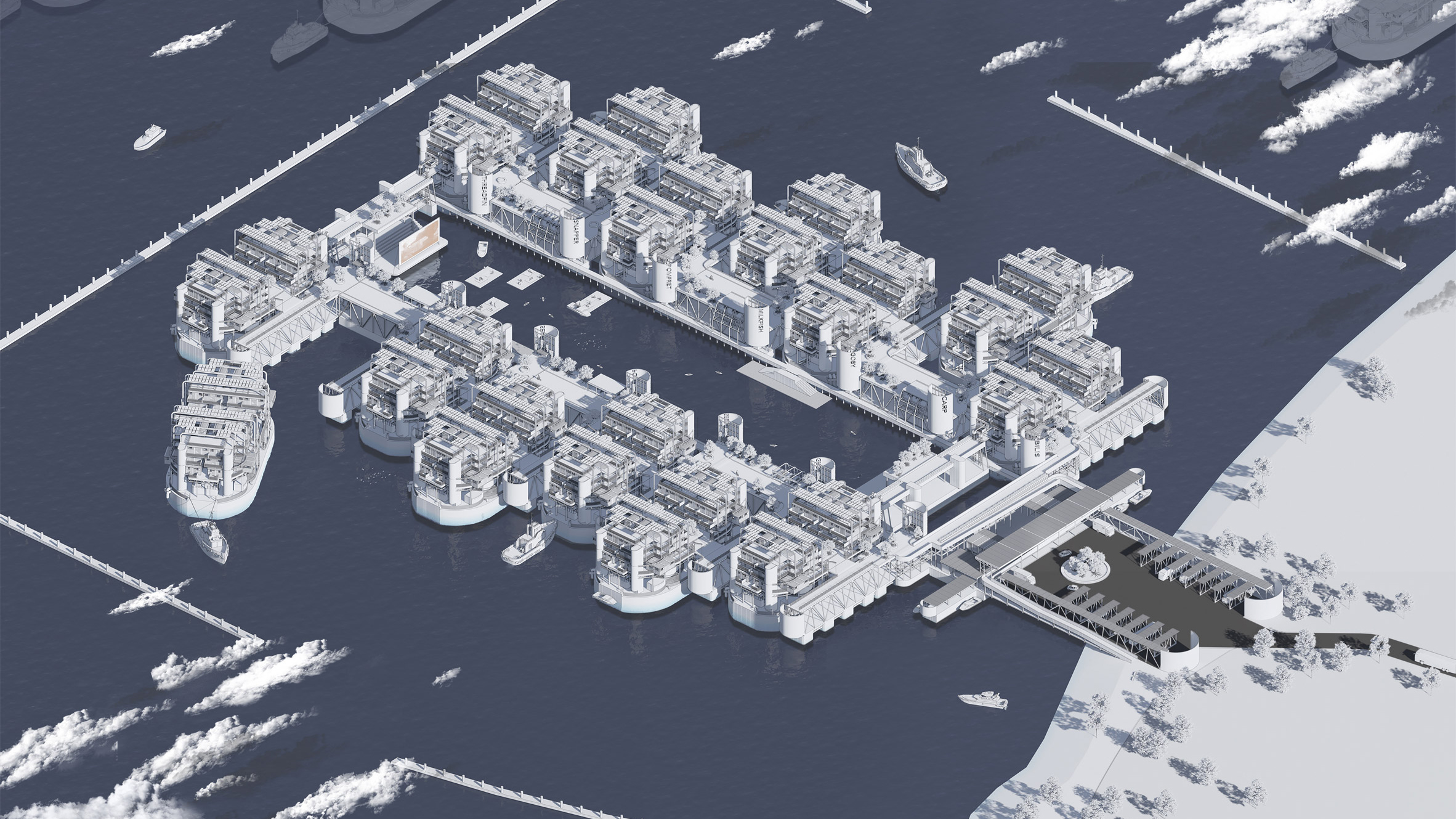 新加坡国立大学建筑硕士生作品展，探索未来建筑的可能性-0