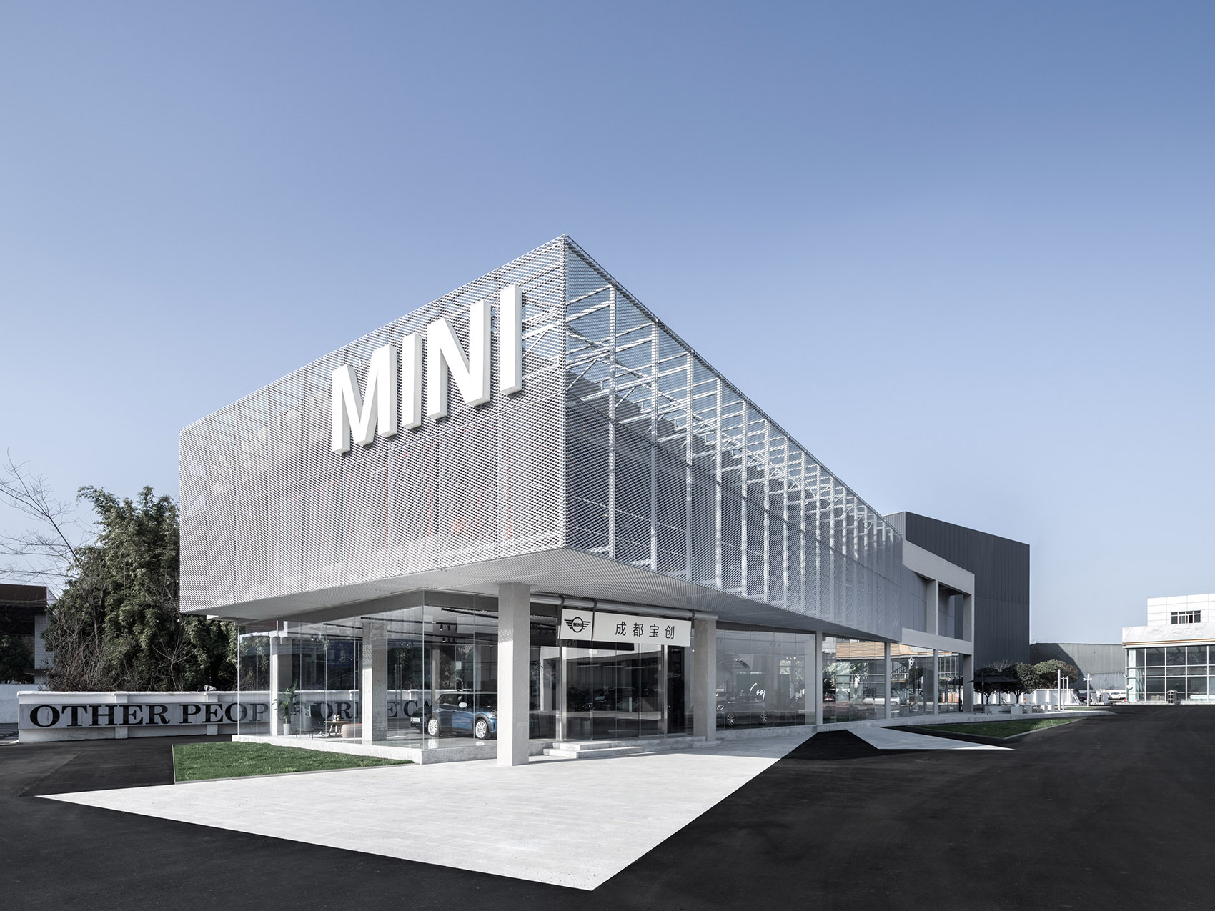 成都宝创MINI展厅综合体丨中国成都丨ARCHIHOPE朱海博建筑设计事务所-2
