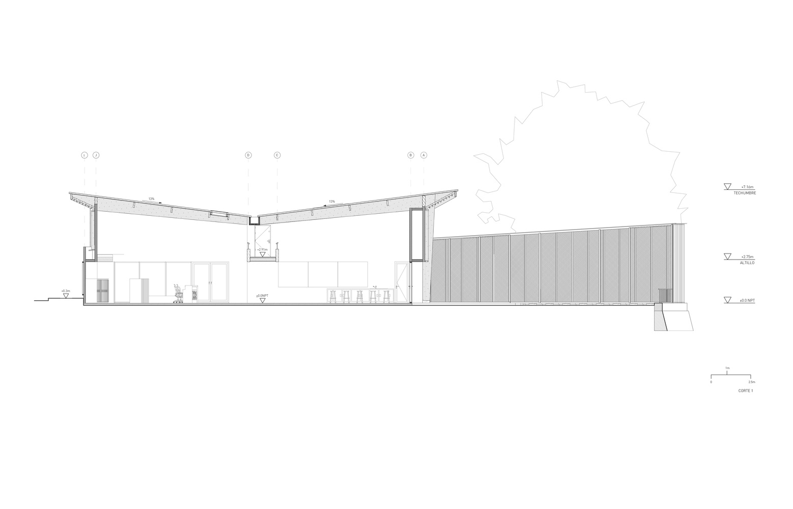 木结构儿童创意中心丨智利丨L2 Arquitectura-23