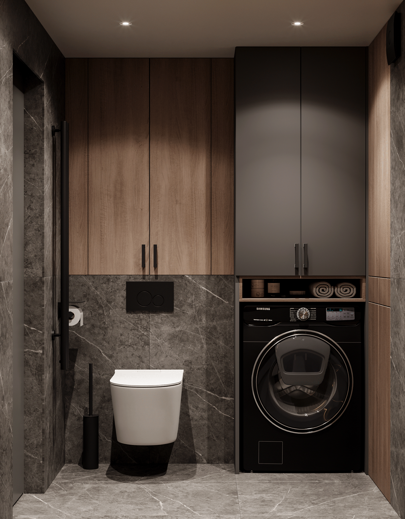 内敛克制深色空间！-14