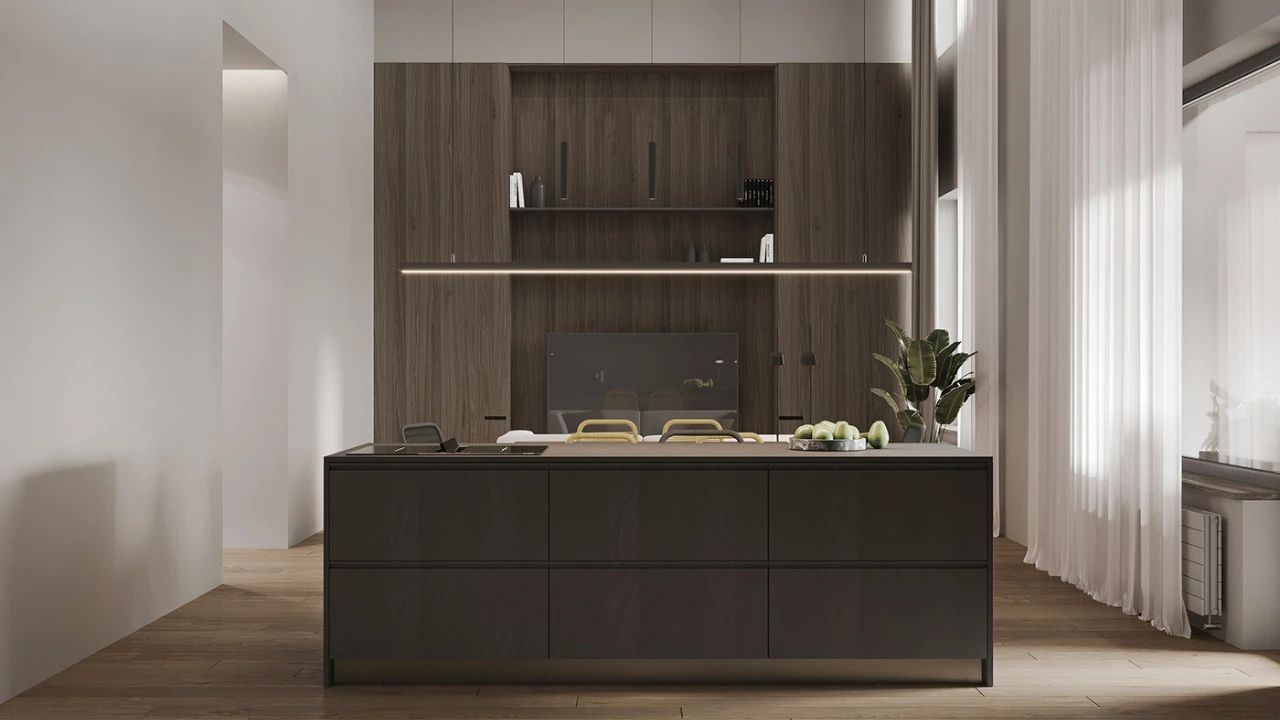 现代简约北欧风家居空间设计丨俄罗斯丨Aspecta Studio-44