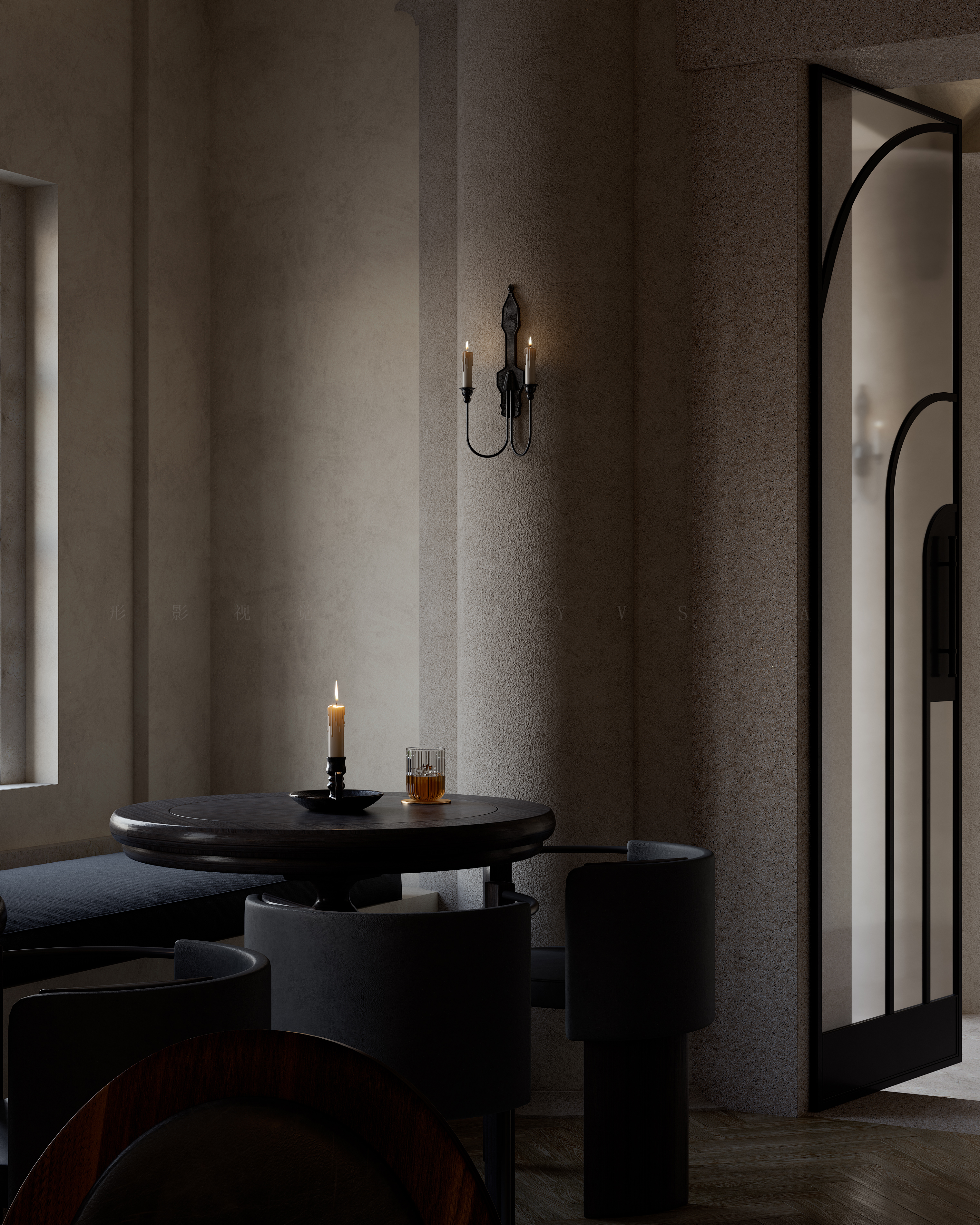 威士忌酒吧丨尺与匙空间设计-26