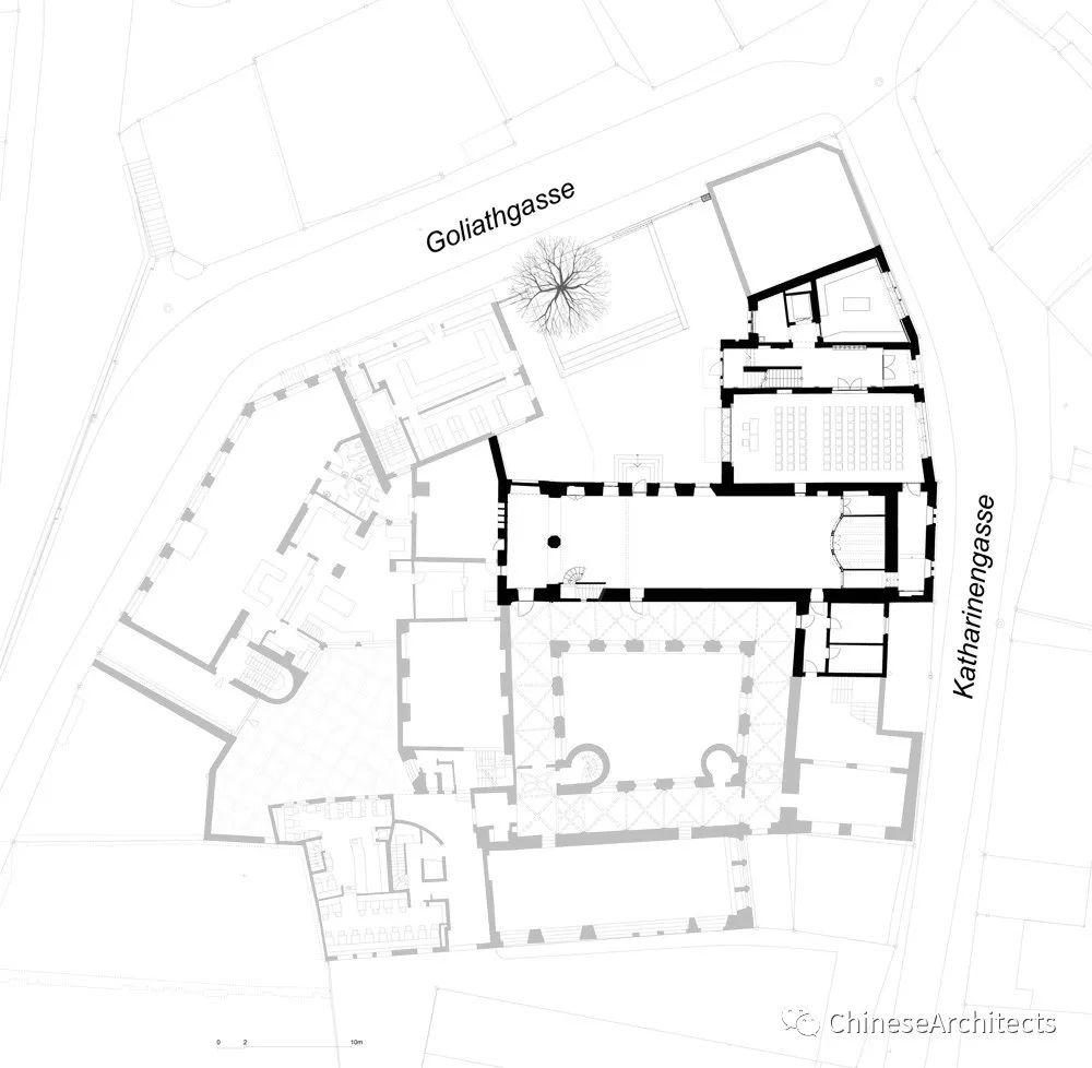 瑞士圣凯瑟琳修道院教堂改建-17