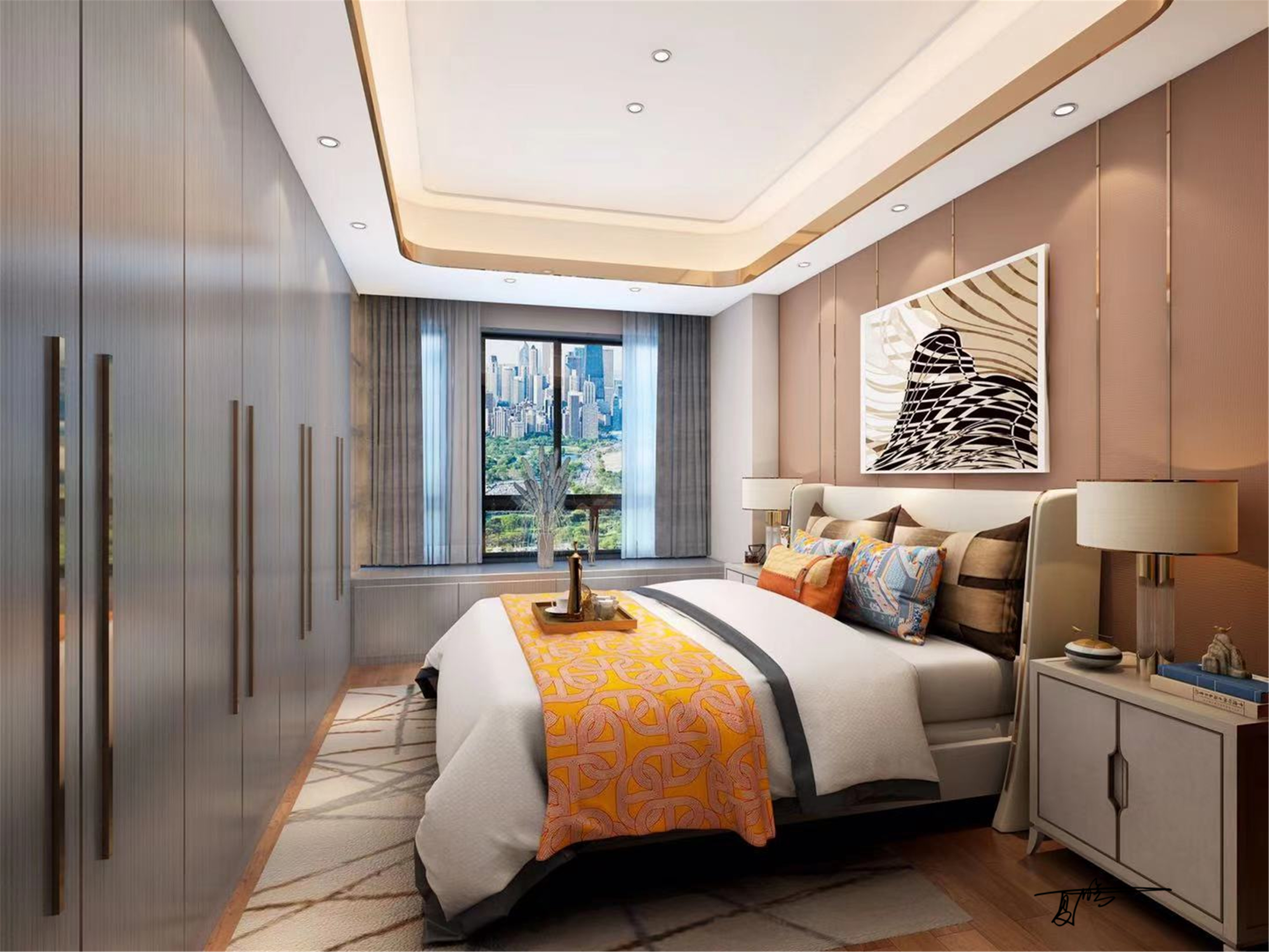 现代轻奢，稳重与华丽，浪漫优雅的气质！                     -7