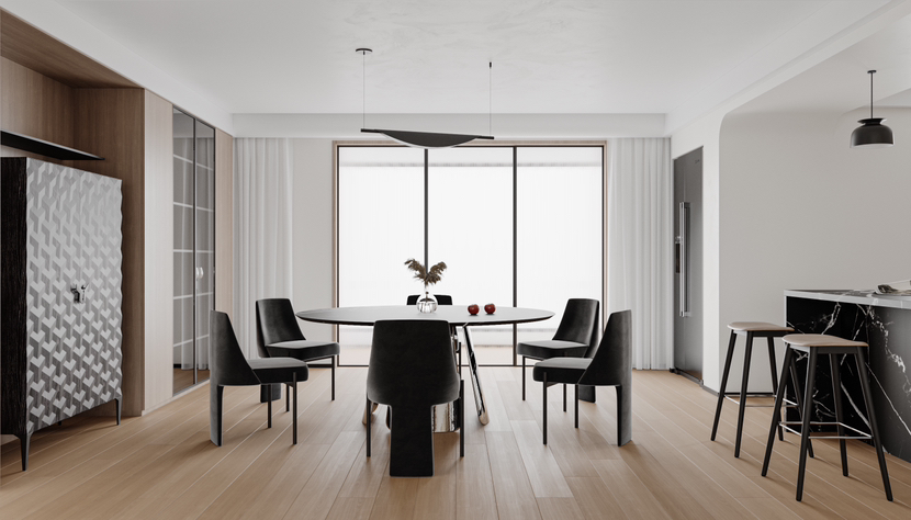 普通客餐厅设计-2