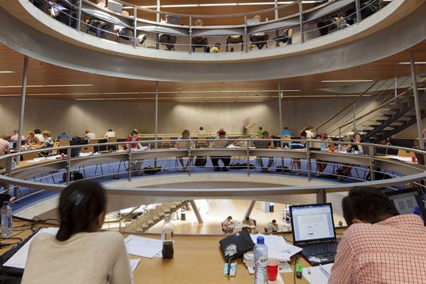 代尔夫特理工大学想成为景观的建筑（图书馆）丨荷兰丨Mecanoo Architecten-14