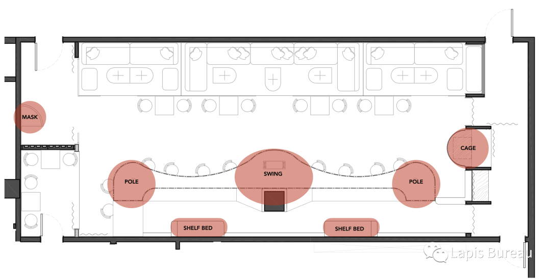 红·酒吧 Red丨中国深圳丨Lapis Bureau-12