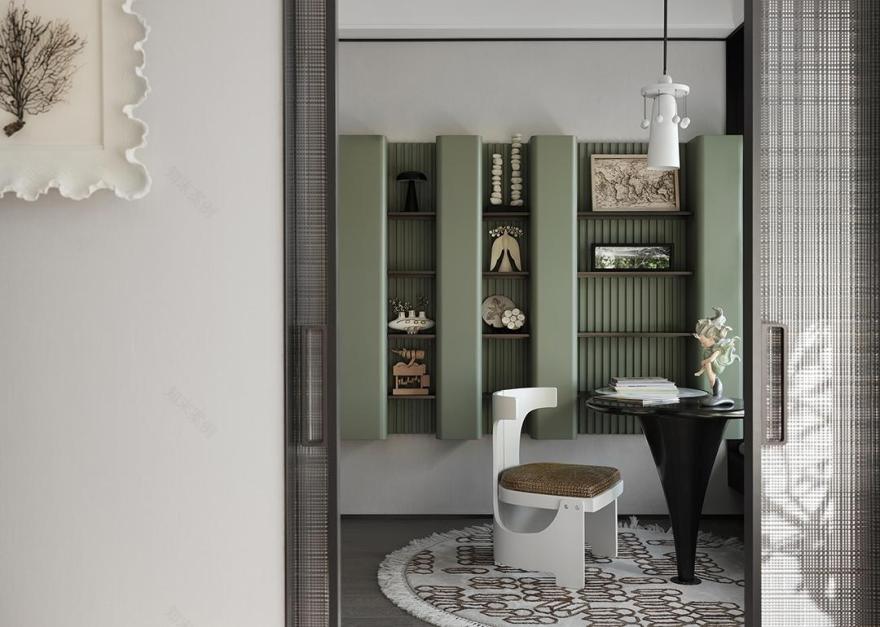 中海·大连十里观澜复式丨中国大连丨室内设计为深圳共向设计,软装设计为深圳共向美学-35