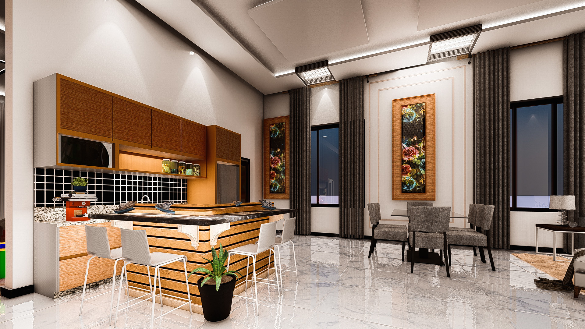 VILLA INTERIOR DESIGN STAGE 1-MR, ABDULLAH - ALAIN 2021-12