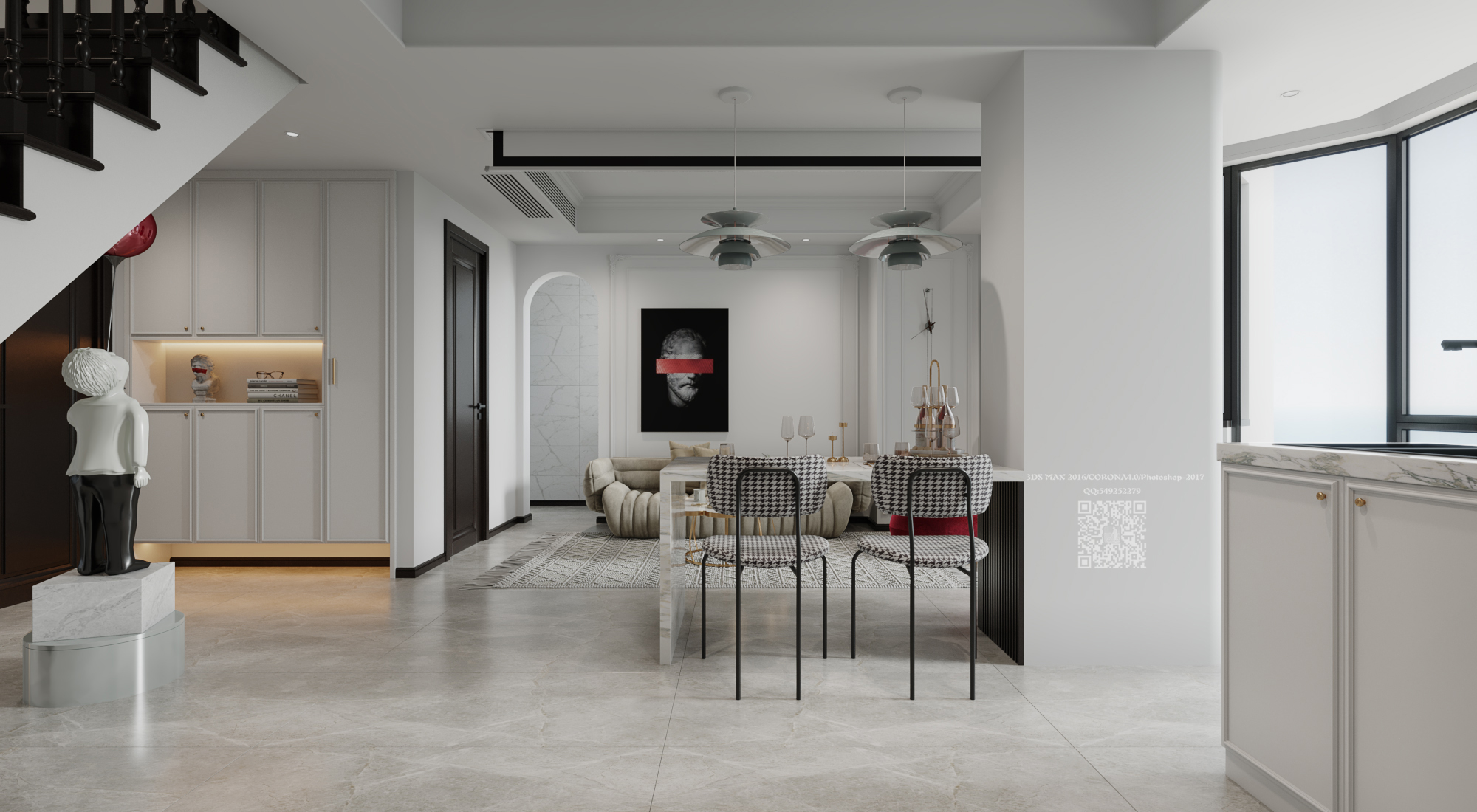 知名设计师打造现代简约公寓-9