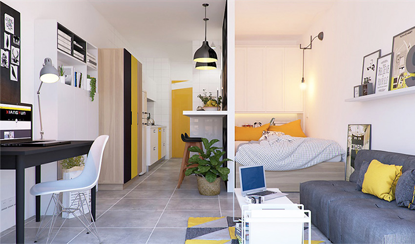 广东 40㎡ 男子单身公寓-0