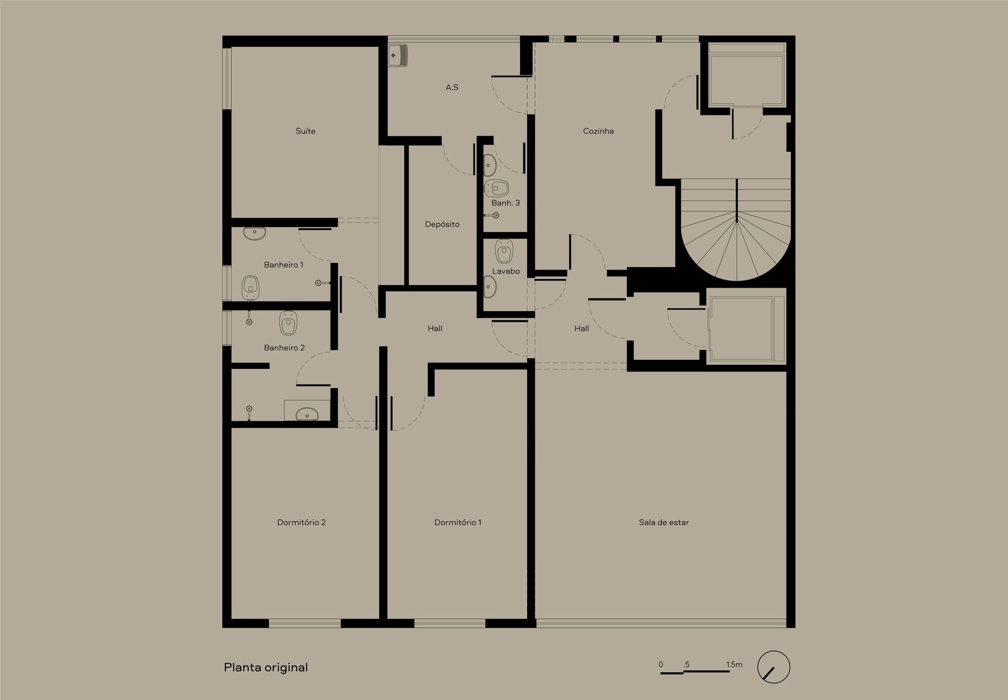 白宫公寓丨巴西圣保罗丨Flavia Torres Arquitetura-40