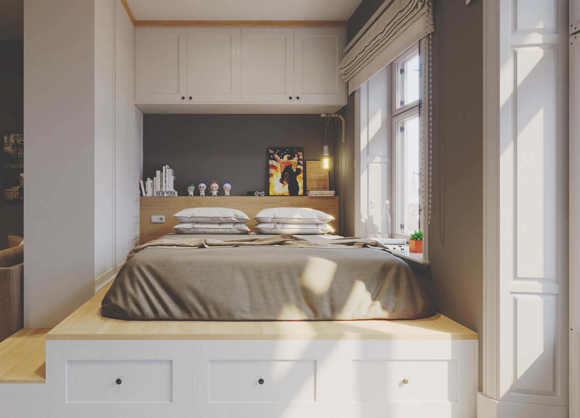 小公寓大设计 | Cinema 4D 助力打造宜居空间-6