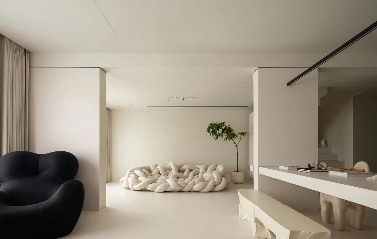 映象设计 · 上海240㎡极简叠墅丨中国上海丨上海映象设计-2