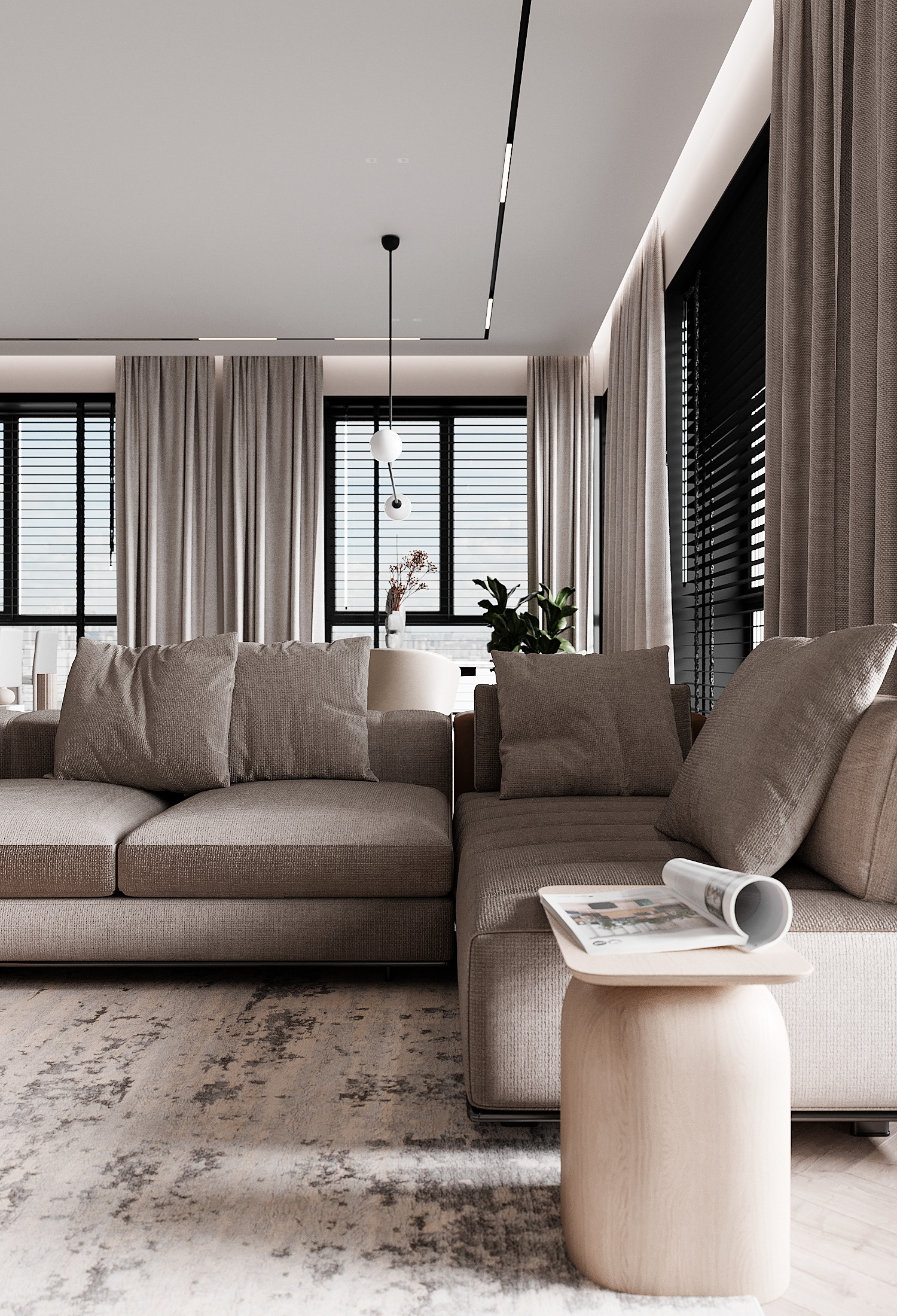 Living room in Moscow-6