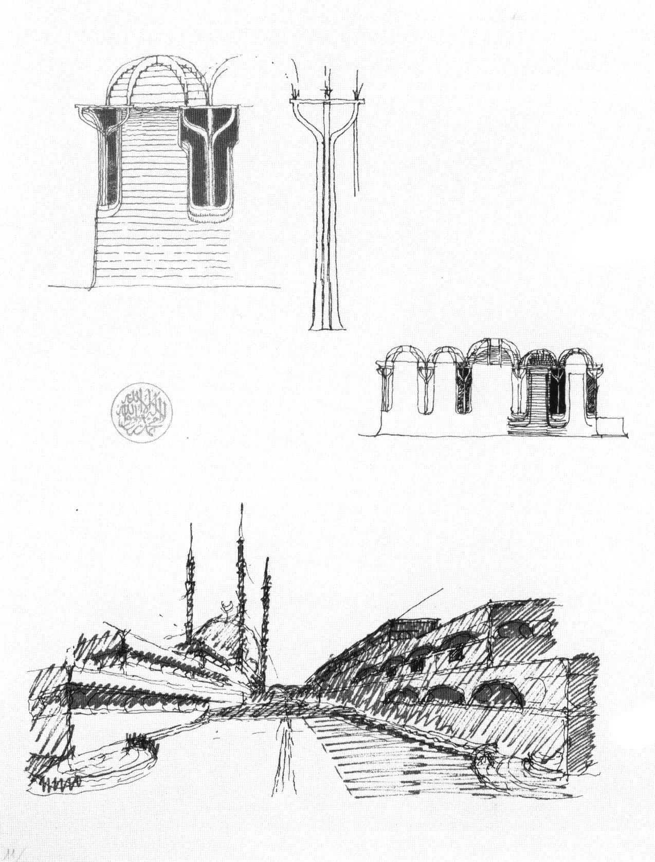 伊斯兰文化中心丨意大利罗马丨Paolo Portoghesi-15