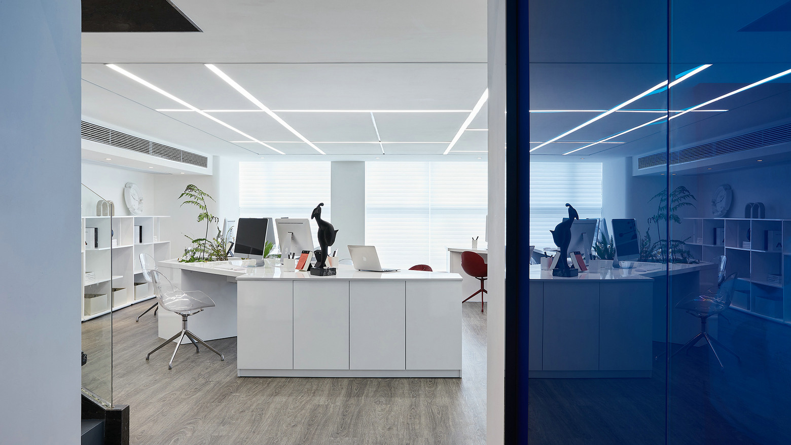 如墨设计｜创意美学玩转空中Loft办公样板-10