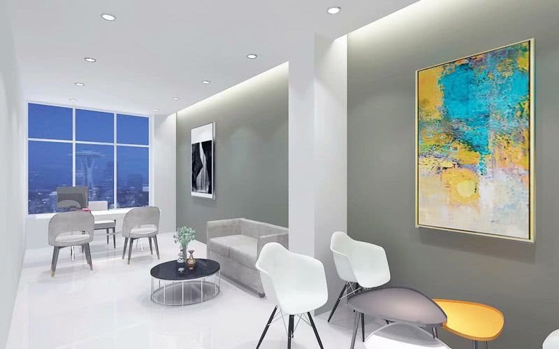 江西信丰维尔口腔——简约现代风格打造舒适就医环境-7