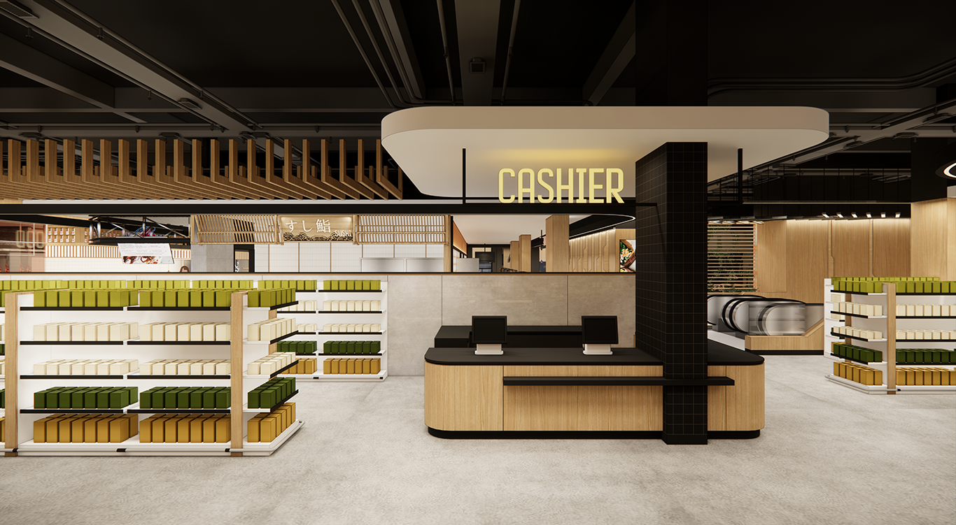 新零售超市设计丨再設計空间事務所-12