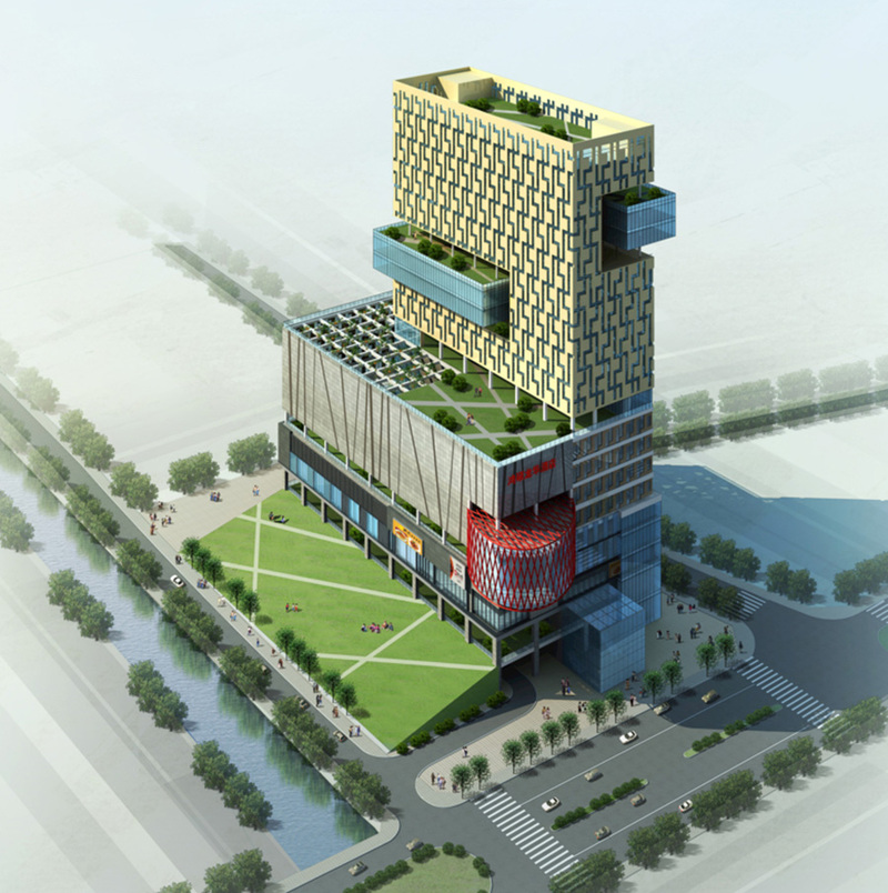 酒店规划设计案例效果图-16