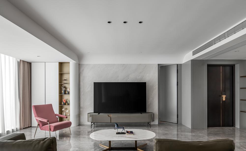 现代轻奢风四口之家设计-11