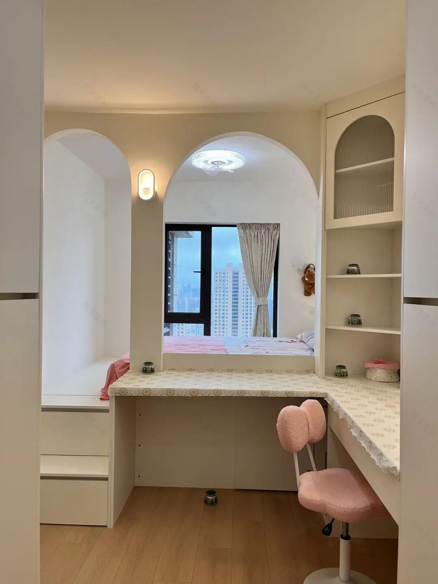 63㎡奶油风小户型,8万全包!不豪华但超有生活感,独居也能很惬意-40