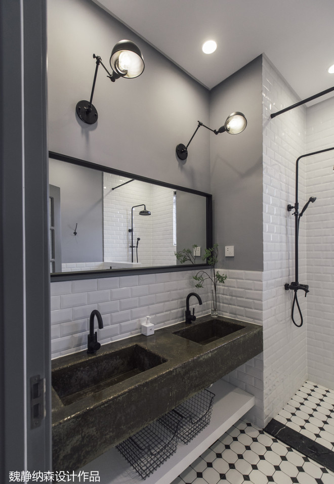 250㎡现代风格别墅  魏静纳森设计-12