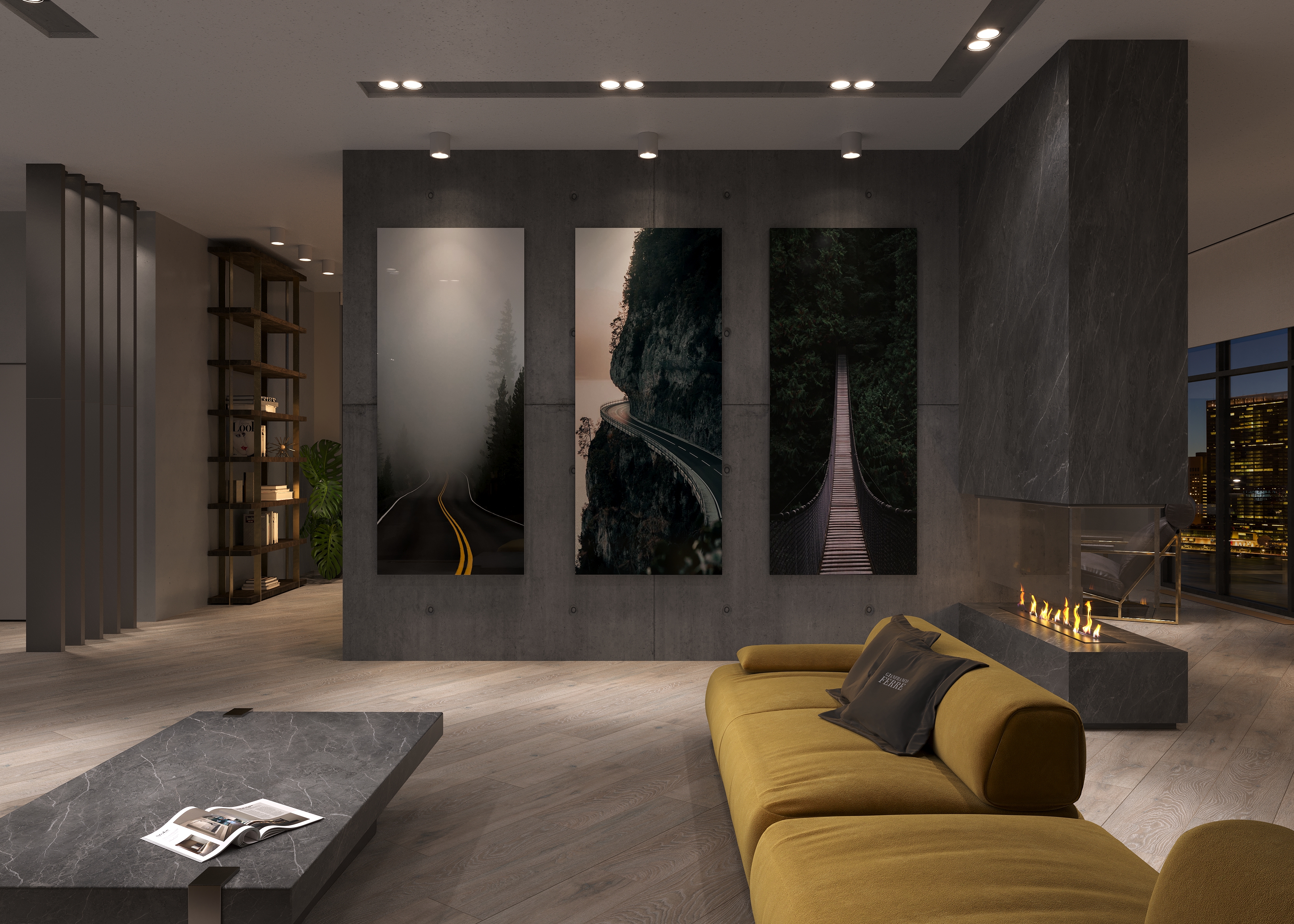 Contemporarie style apartments可视化项目丨tetiana_visual_3d-23