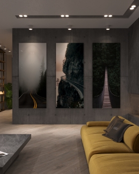 Contemporarie style apartments可视化项目丨tetiana_visual_3d