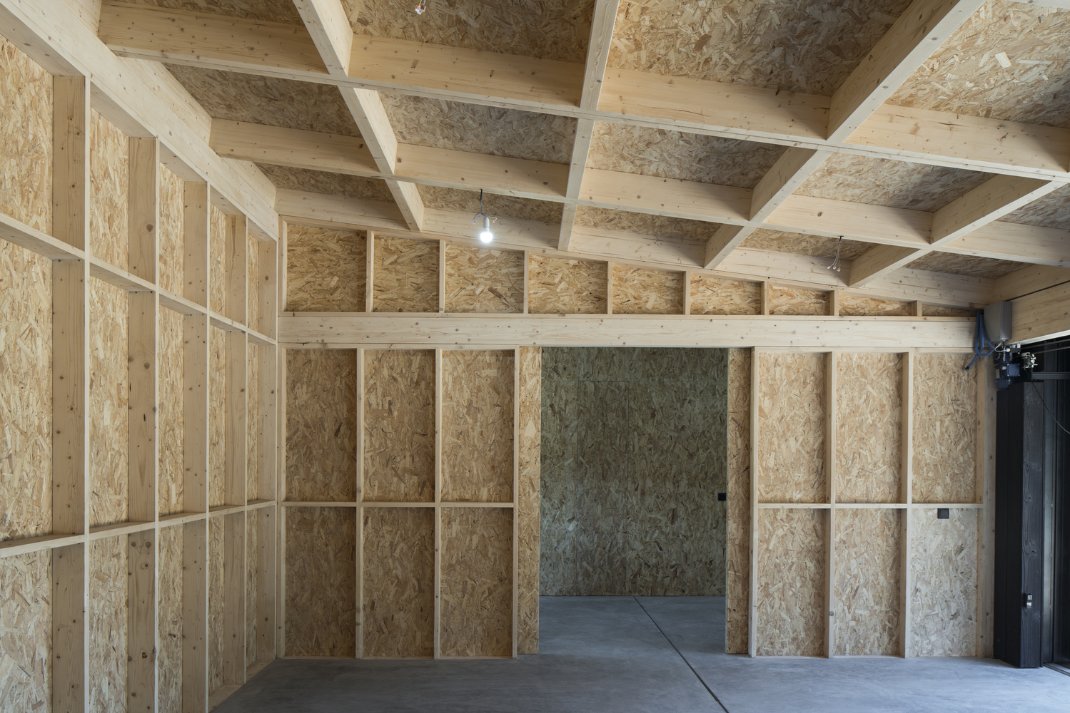 葡萄牙林中的两个黑色小屋-30