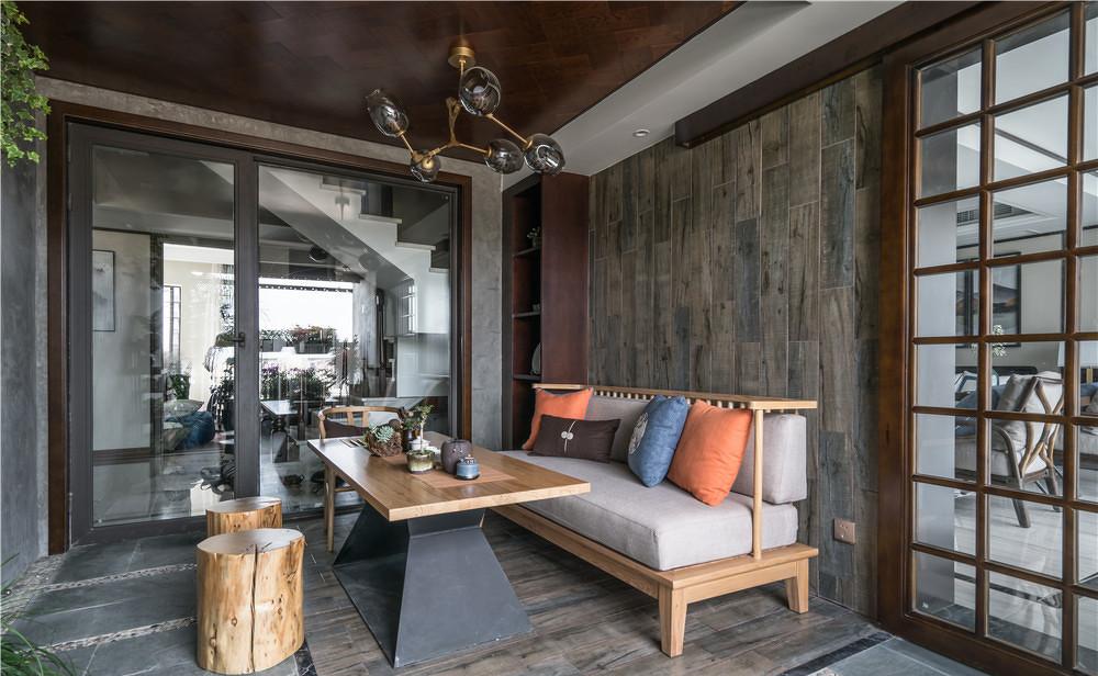 欧式奢华公寓,色彩搭配展现多元风格-40