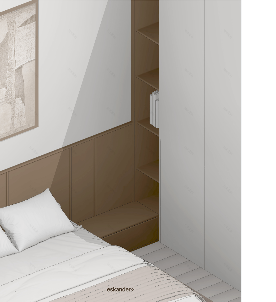 奥若拉·男孩卧室丨阿联酋丨Eskander Plus Studio-5