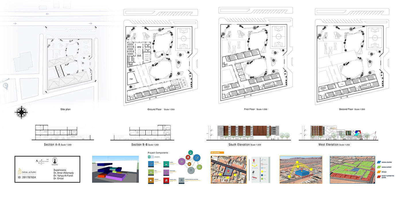 FALAK Middle School 项目丨沙特阿拉伯丨FAISAL ALTURKI-13