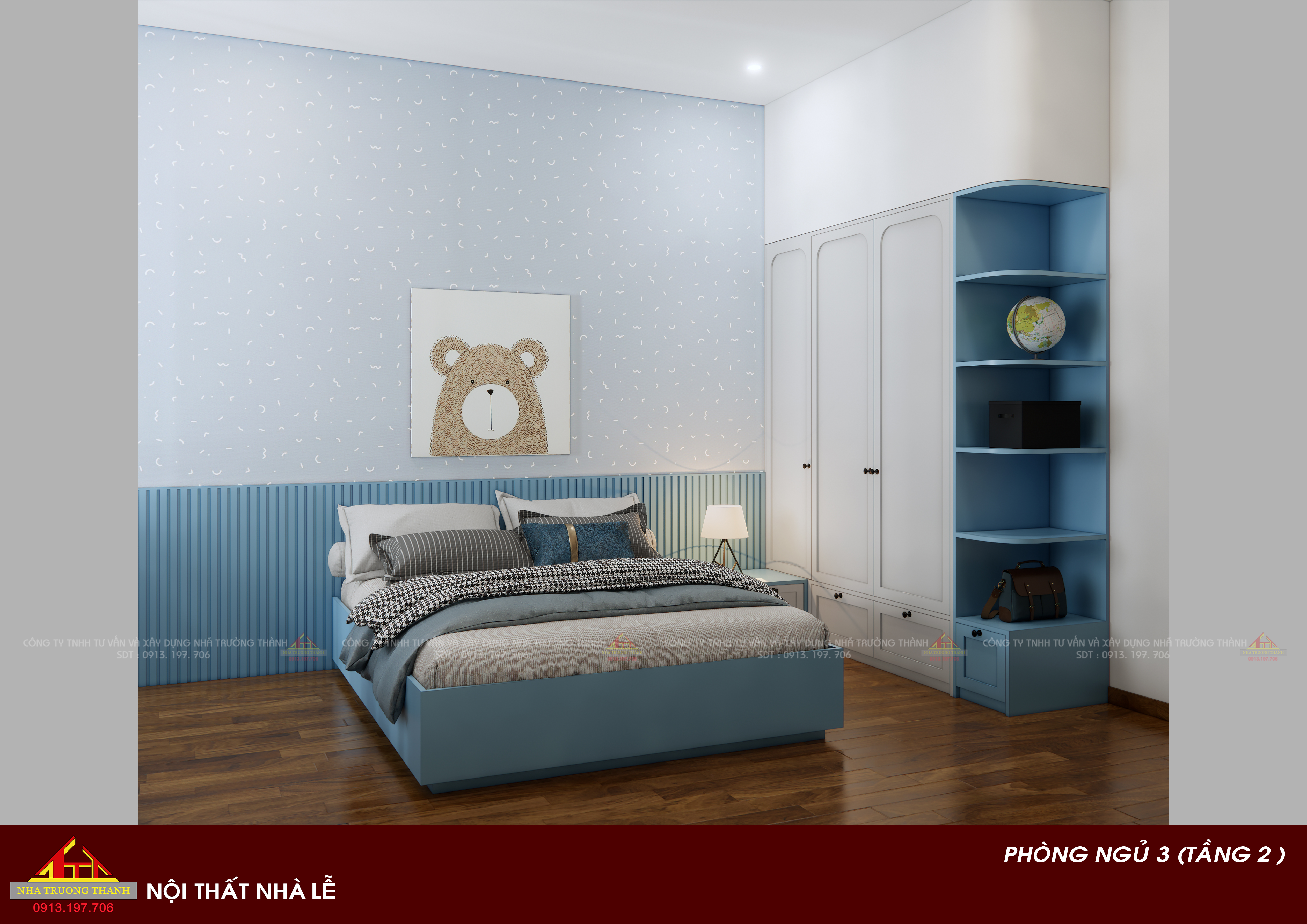 Ngoại thất, nội thất nhà anh Lễ (Đà Nẵng )-15