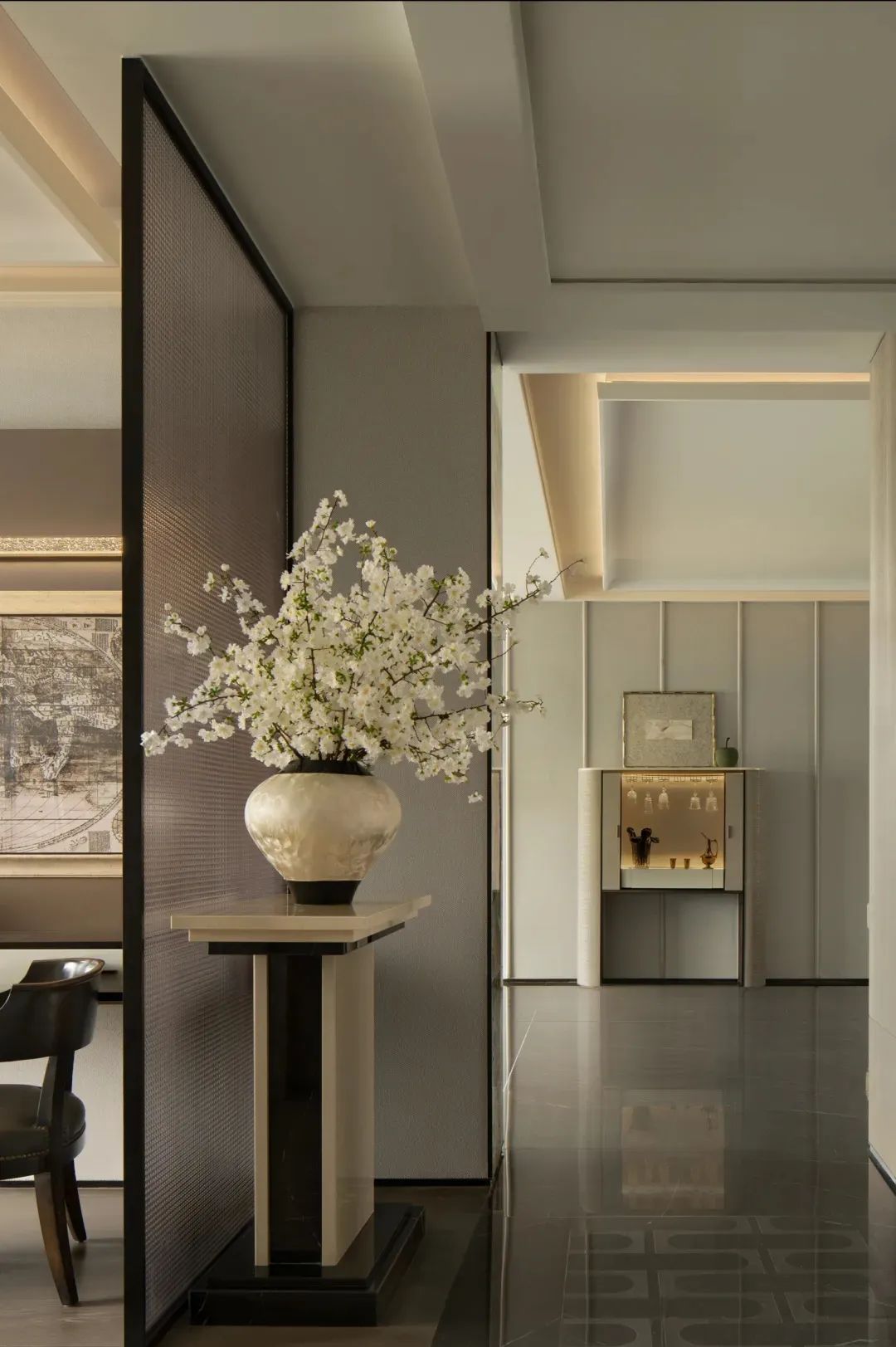 长沙·湘江金茂府249㎡江景大平层丨中国长沙丨软装元禾大千,硬装31设计-22