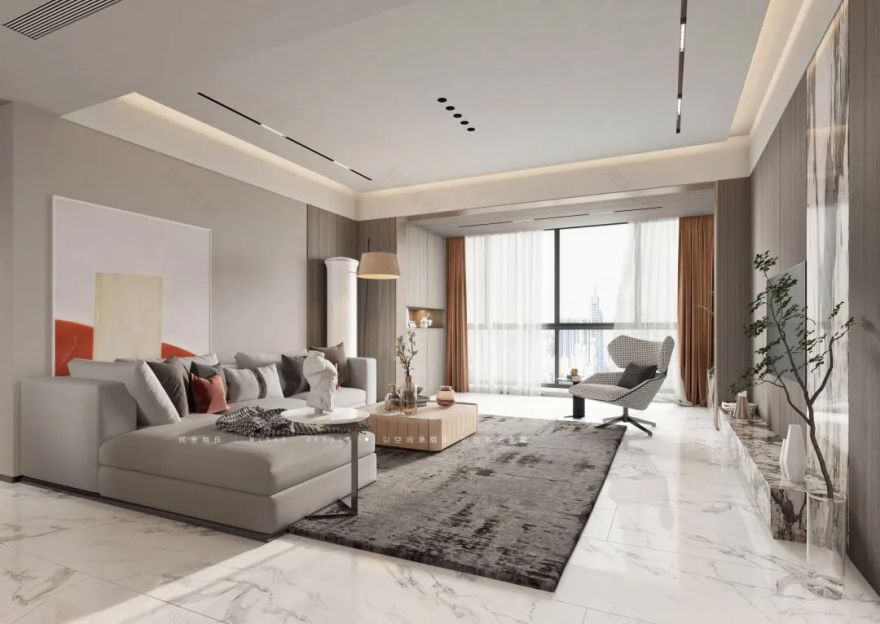 宅邸空间流动互动,传递设计哲学-32