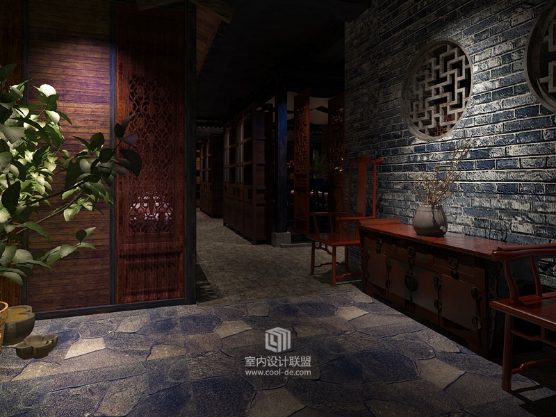 主题餐厅设计-福州揽季青衣主题餐厅设计-11