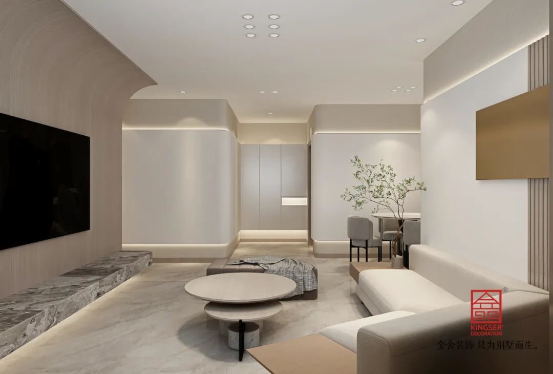 《对白》 现代风格家居设计丨金舍装饰-19