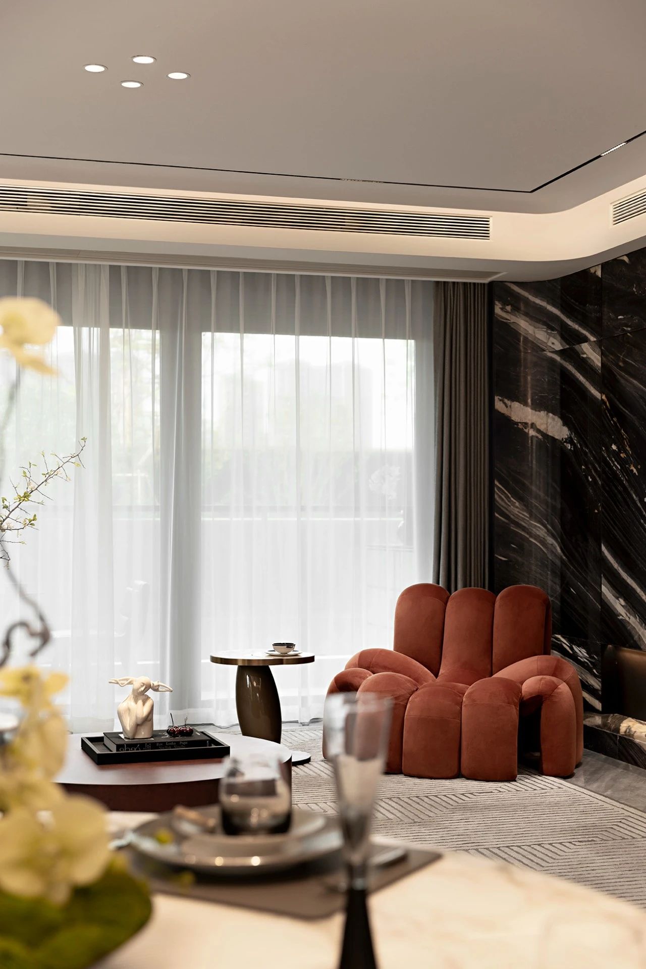 龙湖云河颂丨中国宁波丨李益中空间设计-19