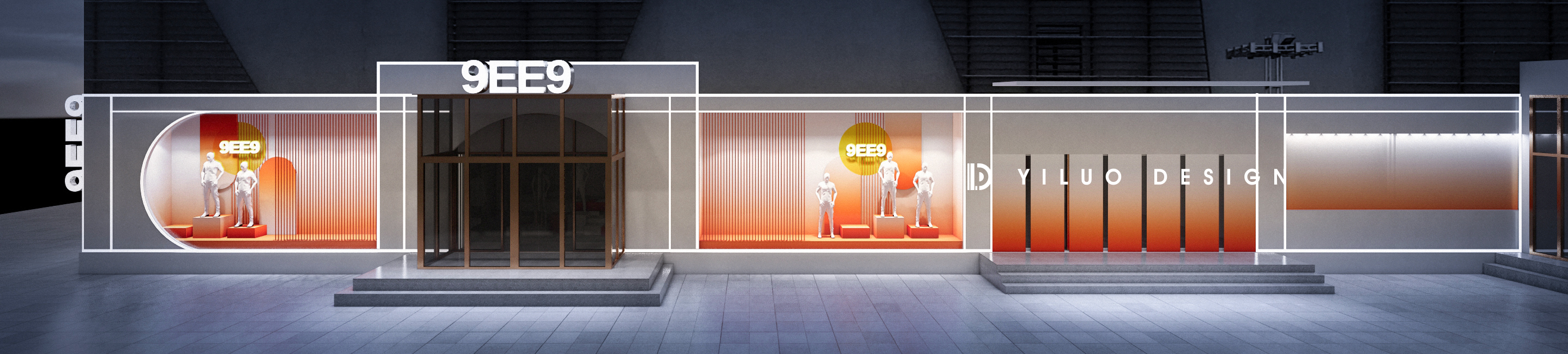 9EE9 服装精品集合店形象设计丨蒙古丨YLD STUDIO-18